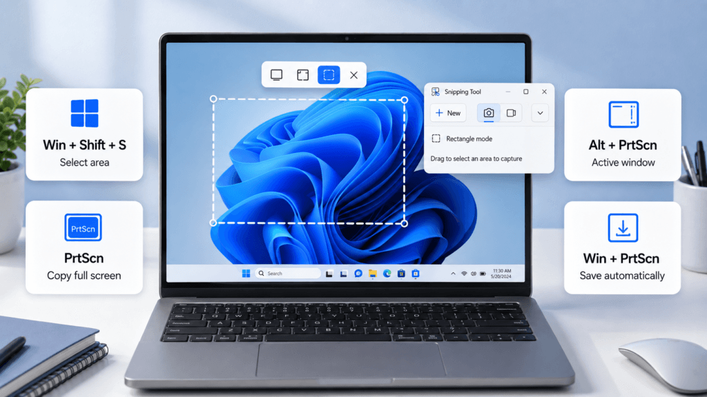 How to Take a Screenshot on Windows 11 11 1