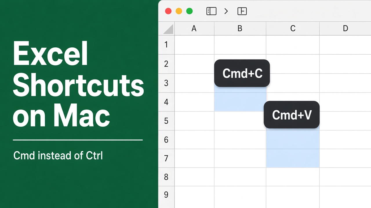 Essential Excel Shortcut Keys for Mac: A Comprehensive List featured image