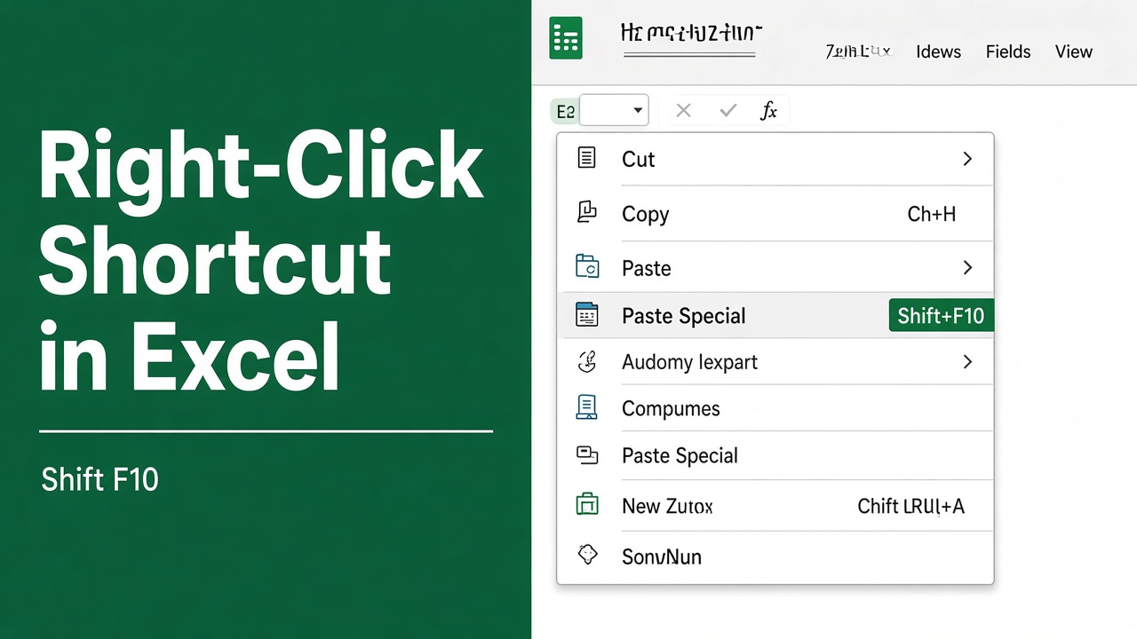 Unlock the Power of Right-Click in Excel with This Shortcut featured image