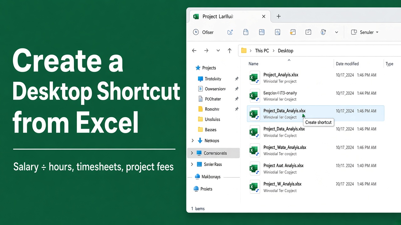 Step-by-Step Guide: Create a Shortcut on Desktop from Excel featured image