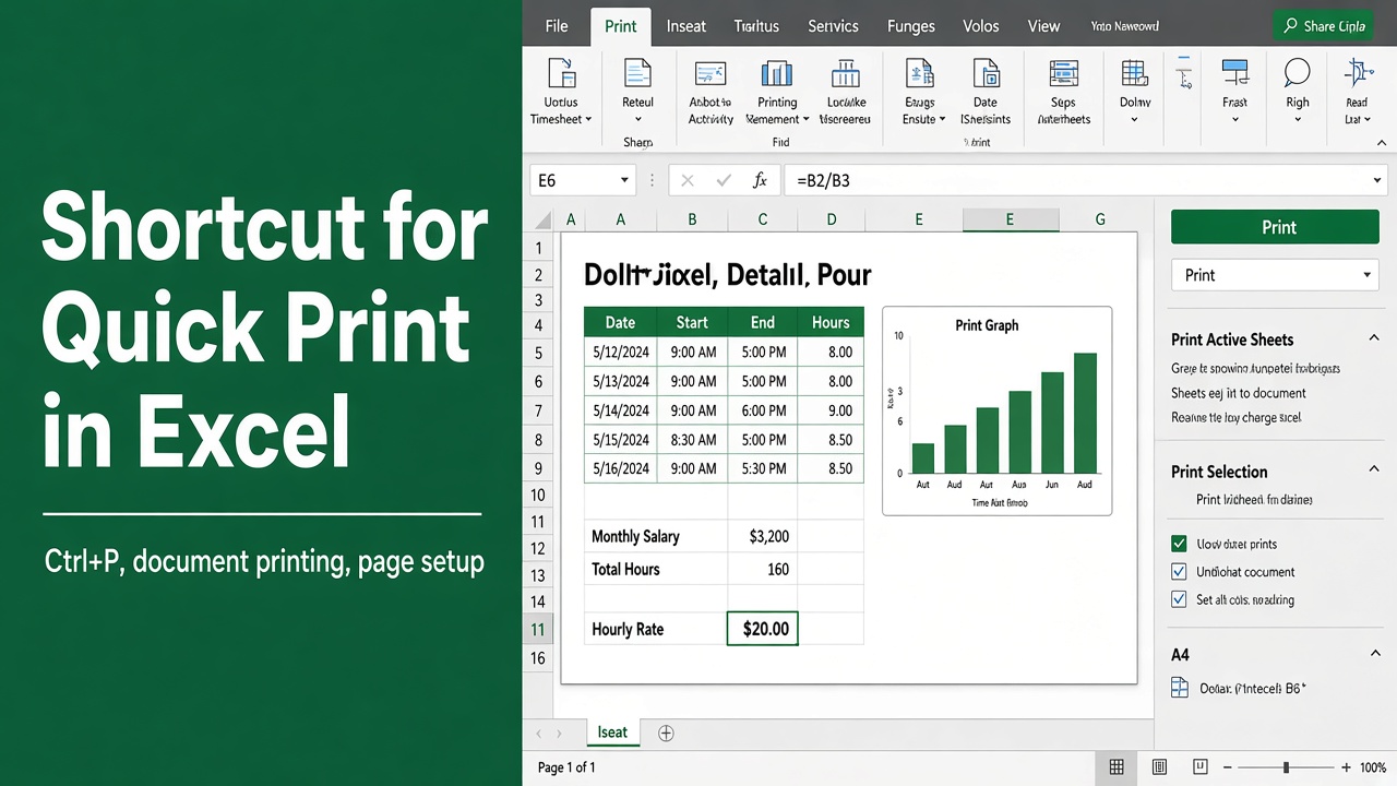Shortcut for Quick Print in Excel: Save Time with These Handy Tips featured image